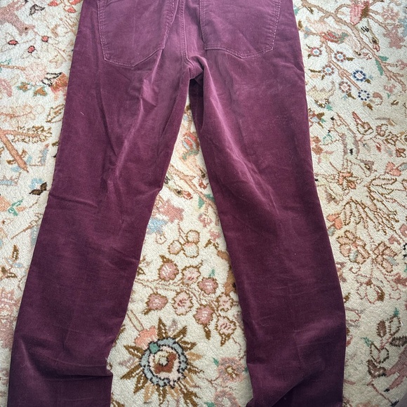LOFT Women's Dark Purple Skinny 5 pkt Cords - Picture 2 of 5